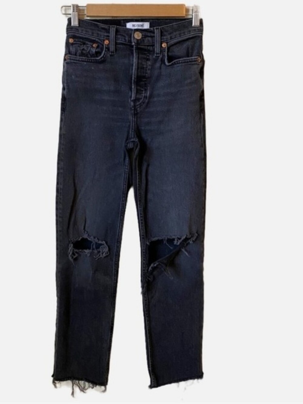 Re/Done Originals 70s Stove Pipe Jeans Size 24